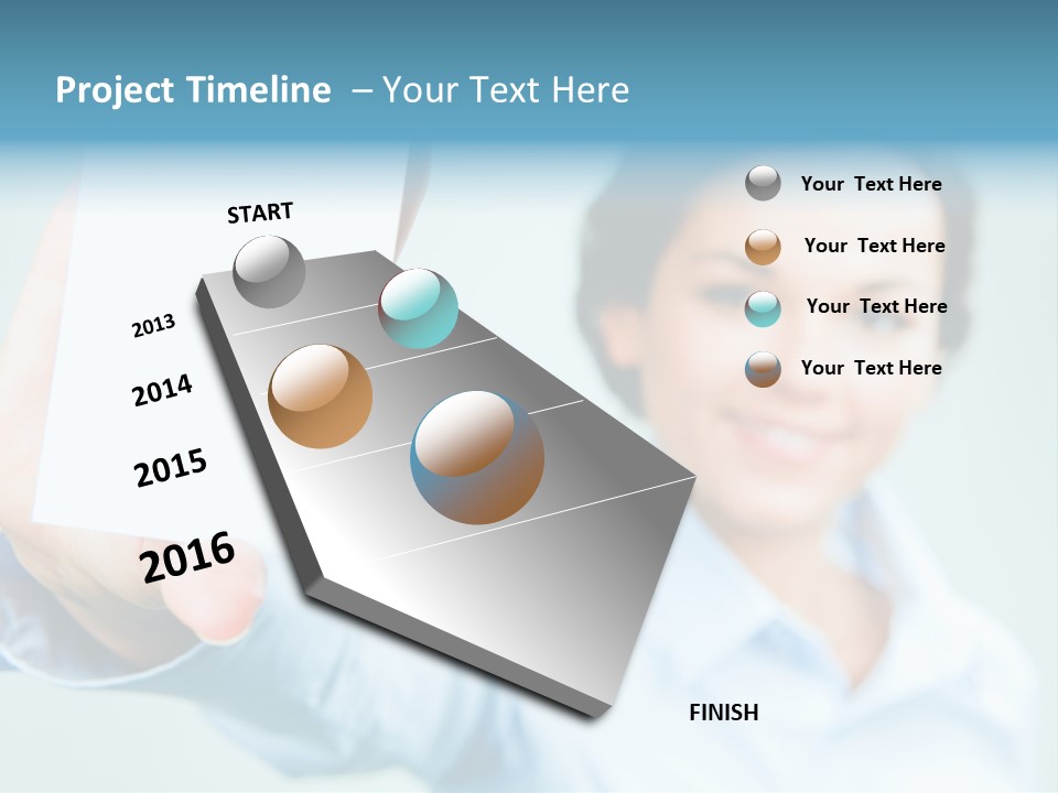 Worker Blank Work PowerPoint Template