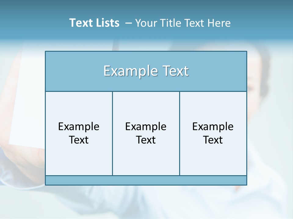 Worker Blank Work PowerPoint Template