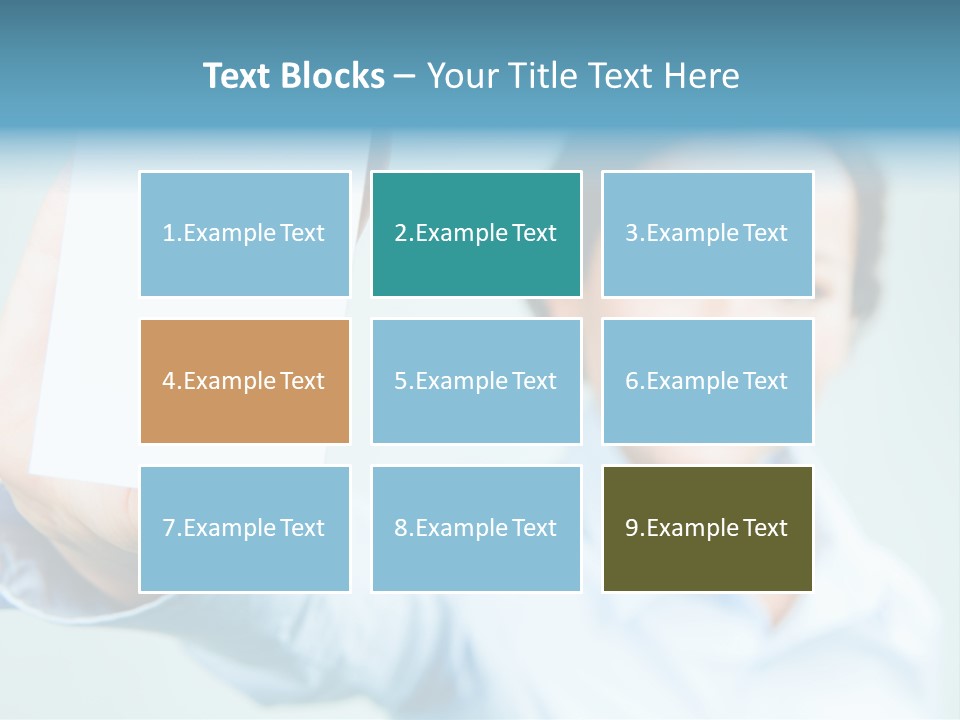 Worker Blank Work PowerPoint Template