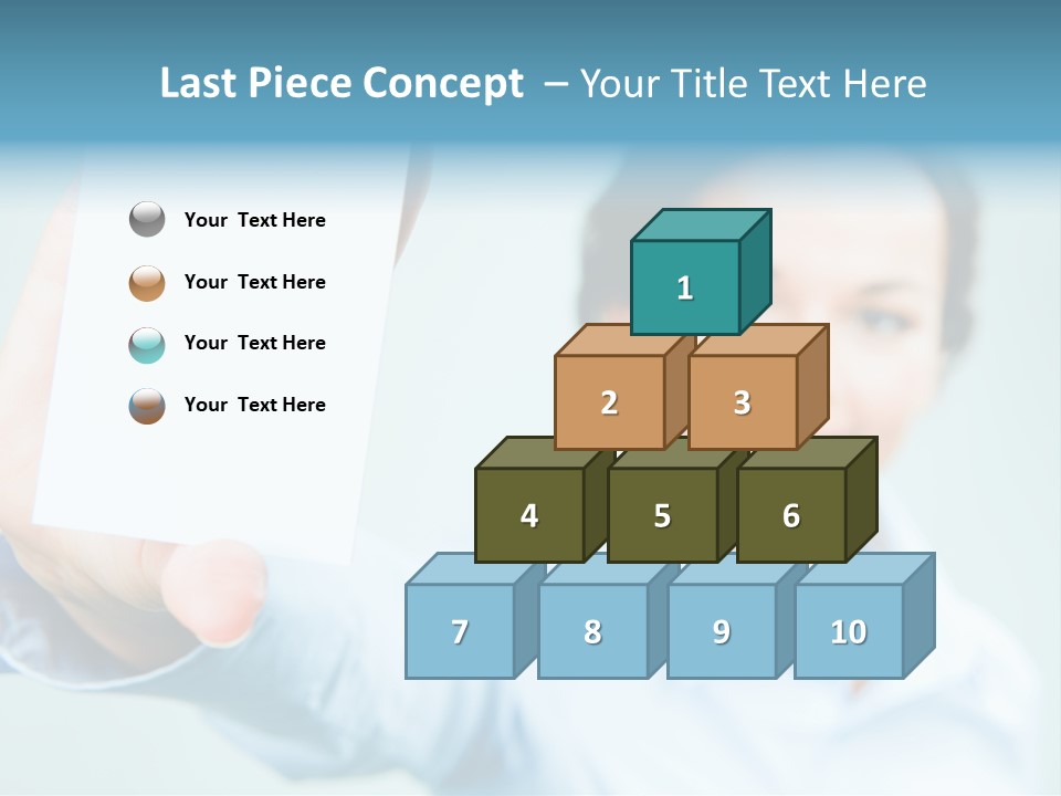 Worker Blank Work PowerPoint Template