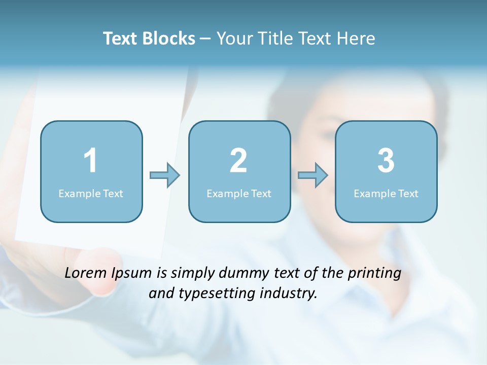 Worker Blank Work PowerPoint Template