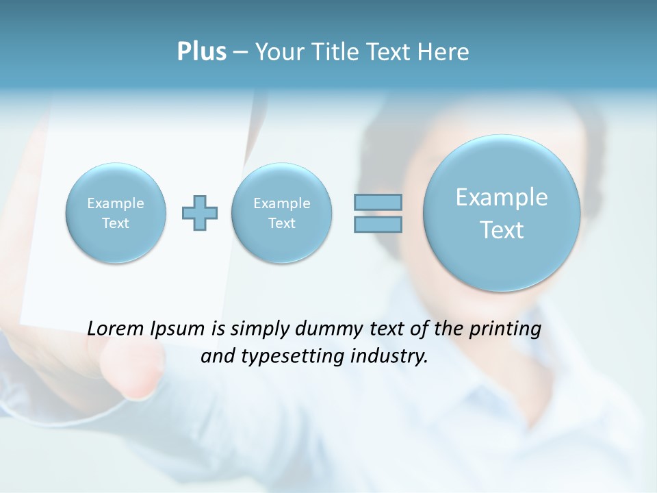 Worker Blank Work PowerPoint Template