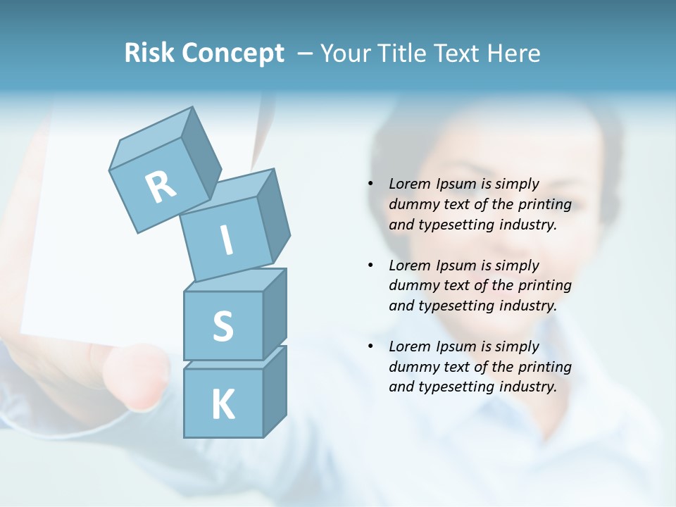 Worker Blank Work PowerPoint Template