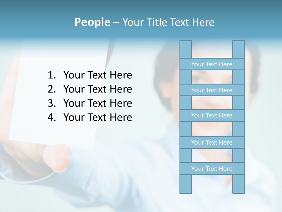 Worker Blank Work PowerPoint Template