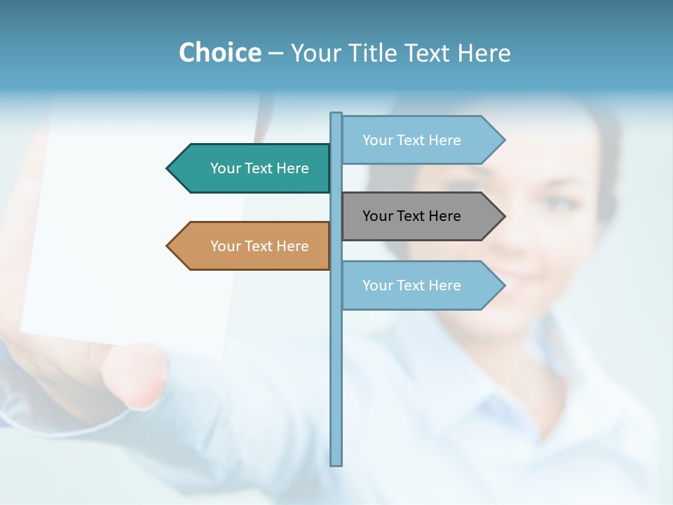 Worker Blank Work PowerPoint Template