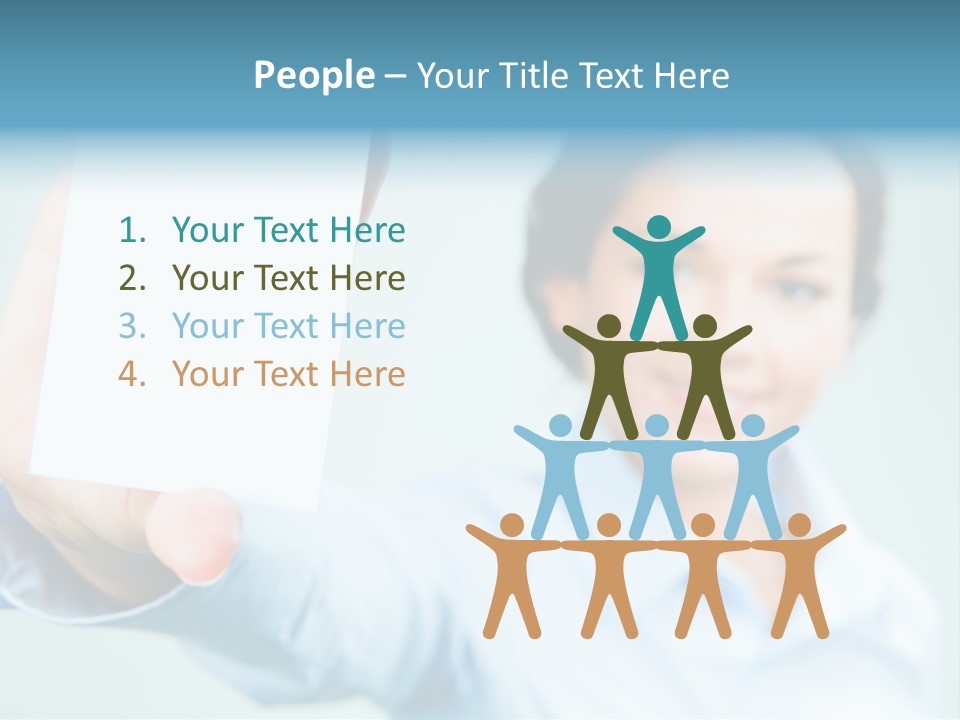 Worker Blank Work PowerPoint Template