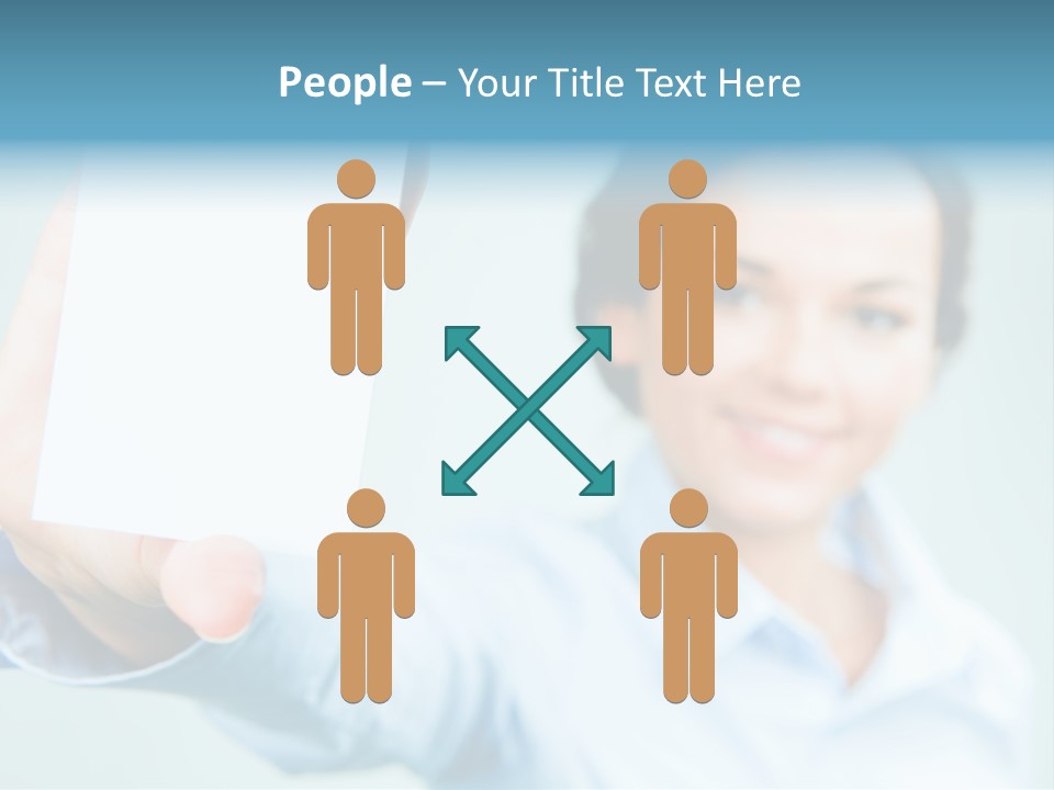 Worker Blank Work PowerPoint Template