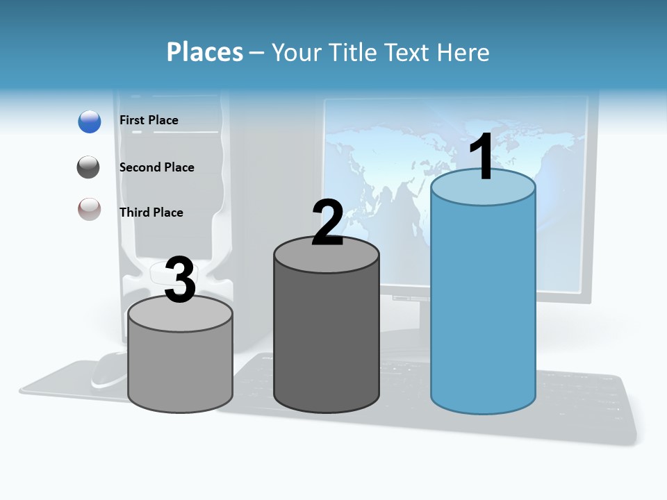 Screen Plasma Cable PowerPoint Template
