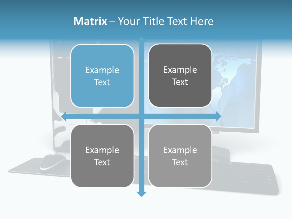 Screen Plasma Cable PowerPoint Template