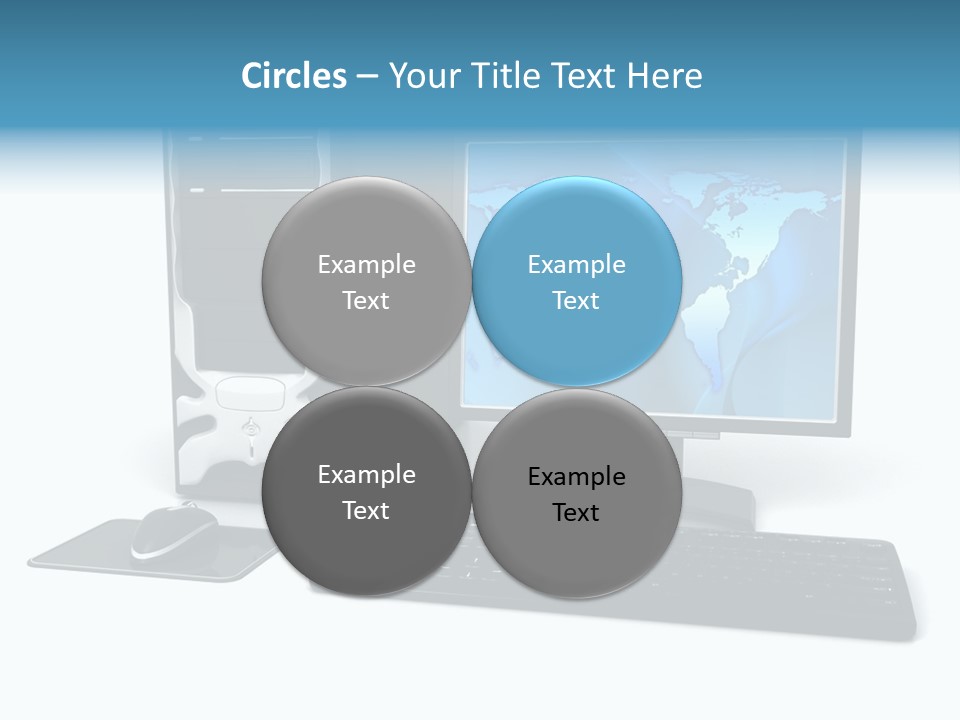 Screen Plasma Cable PowerPoint Template