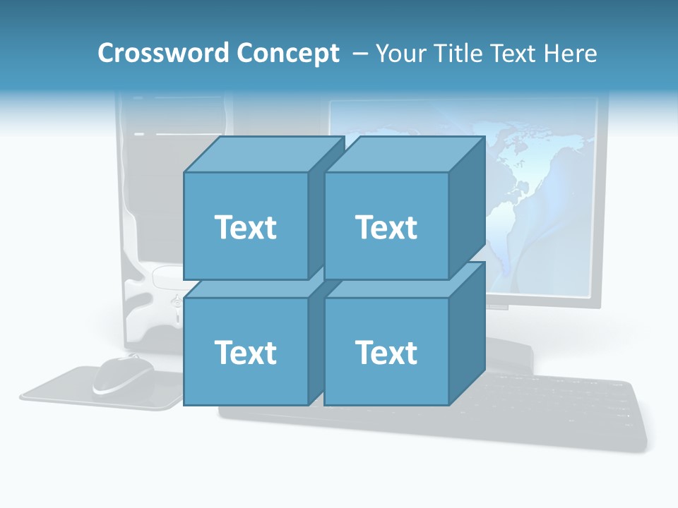 Screen Plasma Cable PowerPoint Template