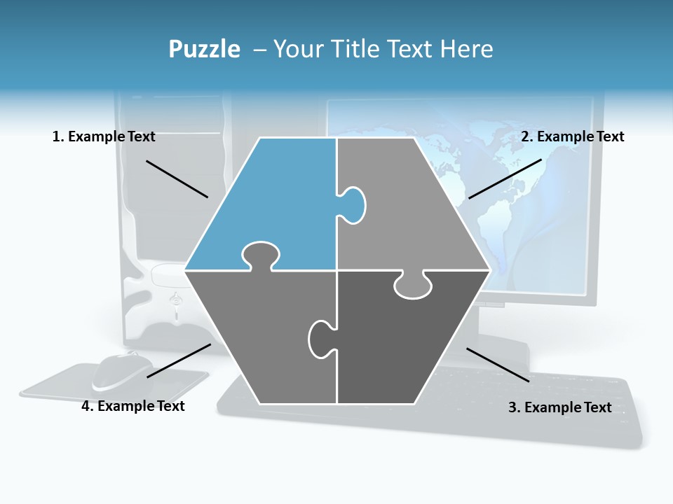 Screen Plasma Cable PowerPoint Template
