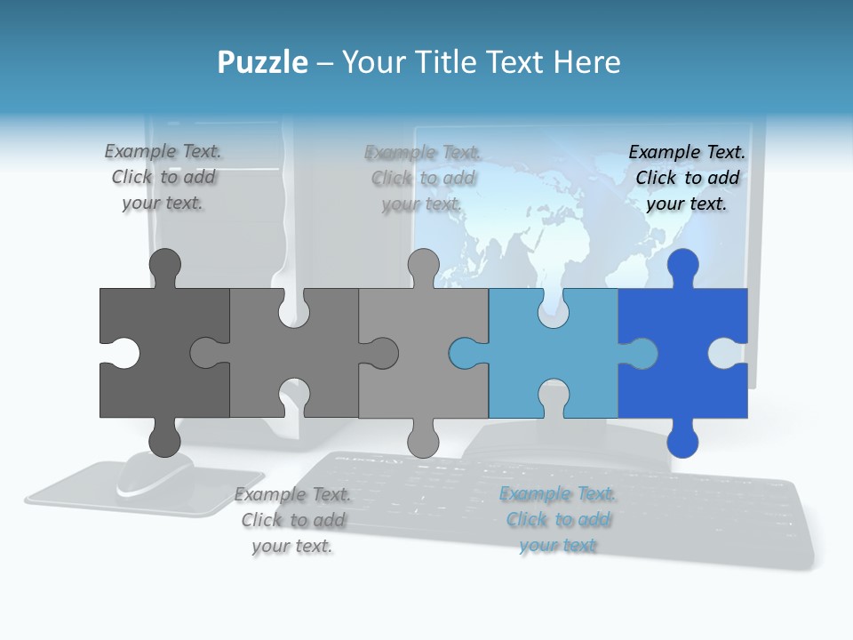 Screen Plasma Cable PowerPoint Template