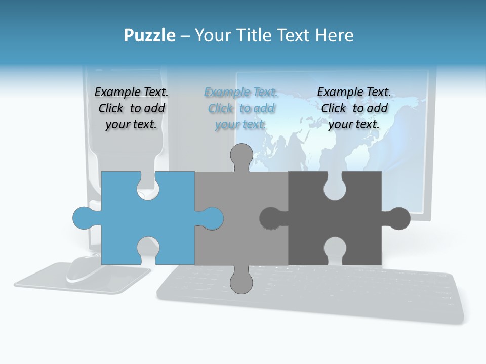 Screen Plasma Cable PowerPoint Template