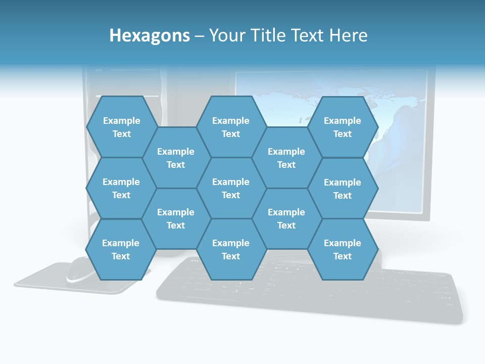 Screen Plasma Cable PowerPoint Template