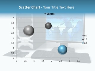 Screen Plasma Cable PowerPoint Template