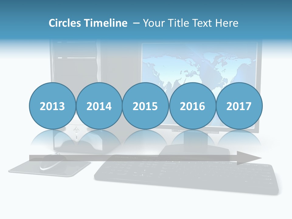 Screen Plasma Cable PowerPoint Template