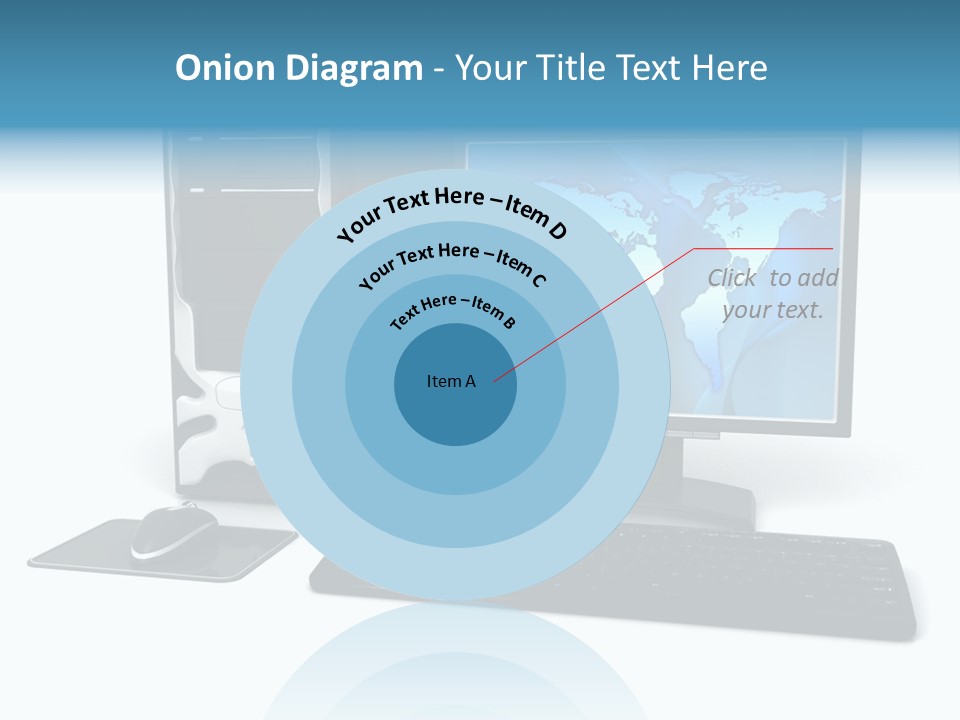 Screen Plasma Cable PowerPoint Template