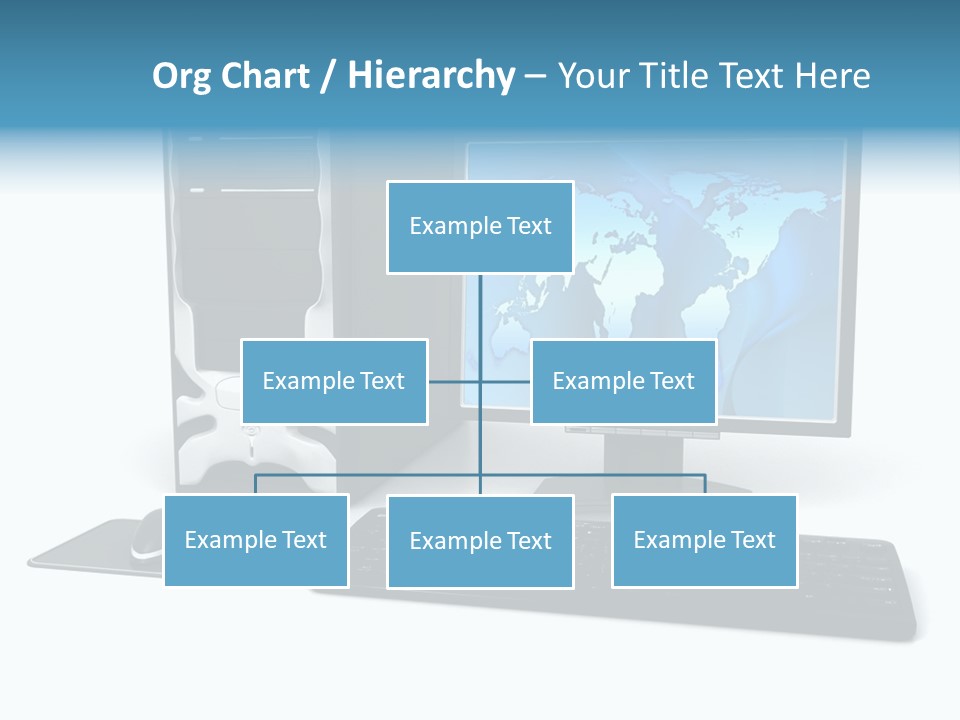 Screen Plasma Cable PowerPoint Template