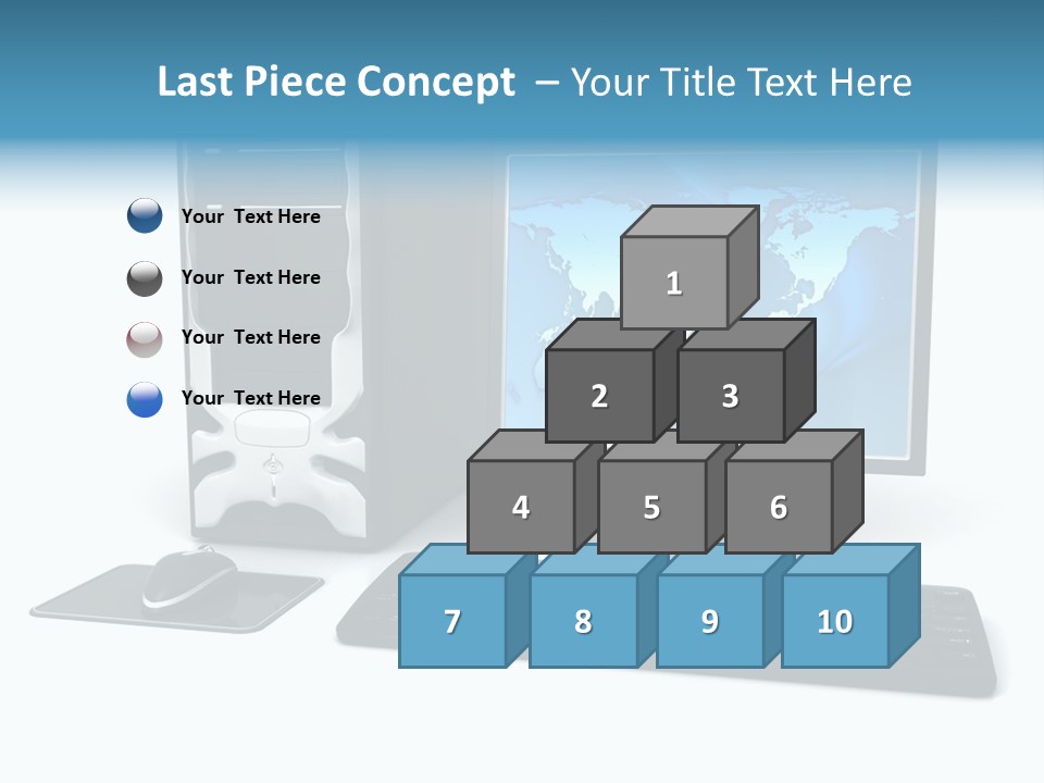 Screen Plasma Cable PowerPoint Template
