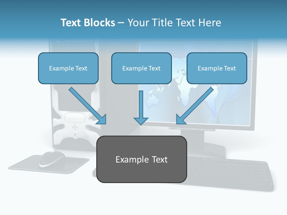 Screen Plasma Cable PowerPoint Template