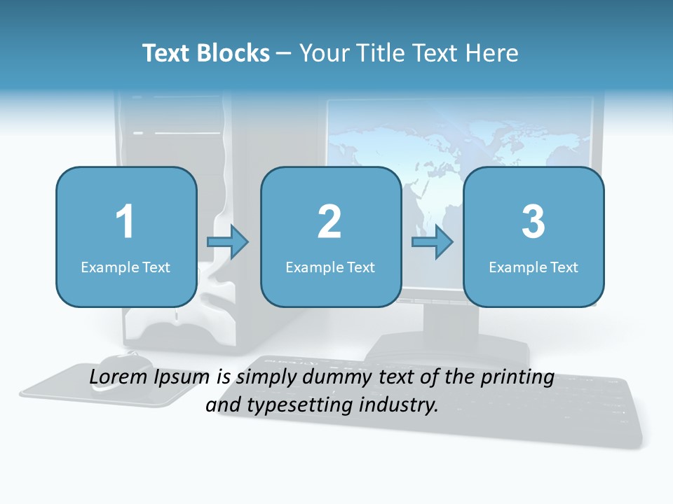 Screen Plasma Cable PowerPoint Template