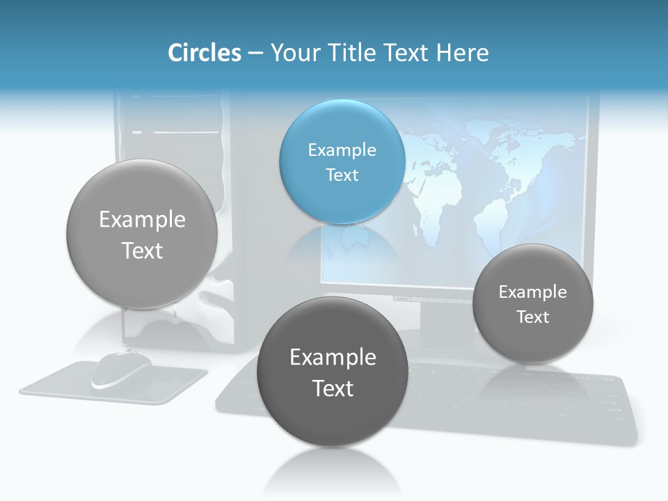 Screen Plasma Cable PowerPoint Template