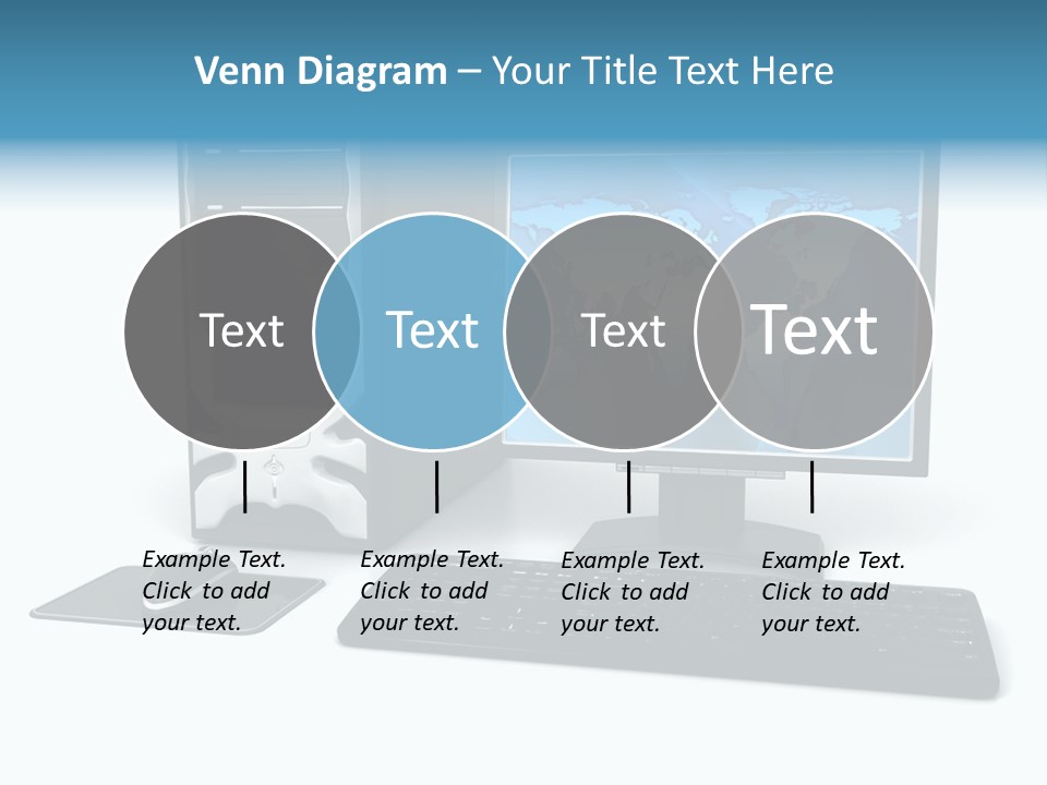 Screen Plasma Cable PowerPoint Template
