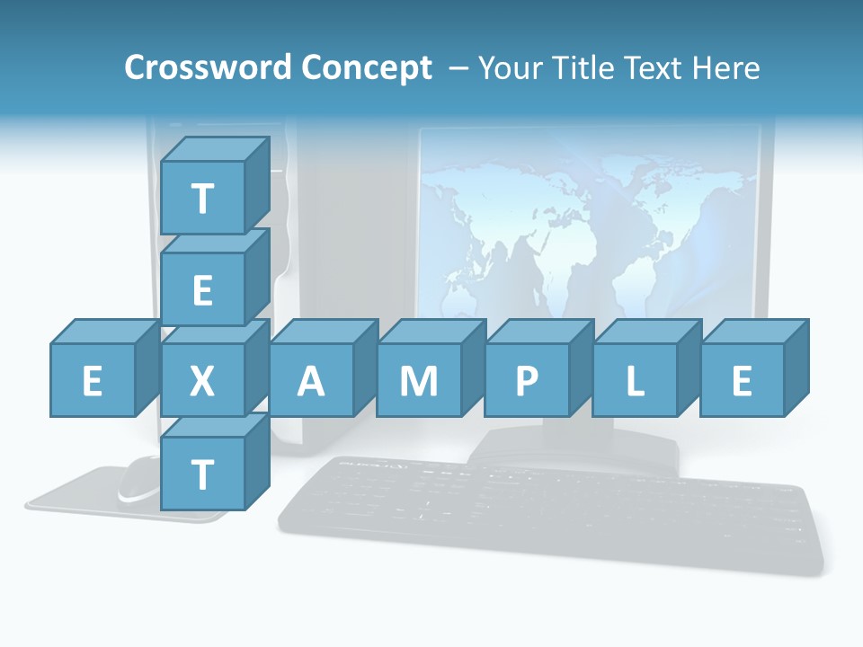Screen Plasma Cable PowerPoint Template