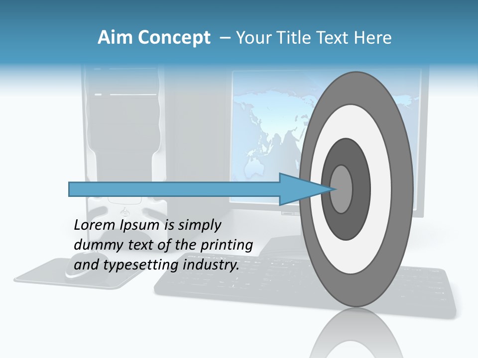 Screen Plasma Cable PowerPoint Template