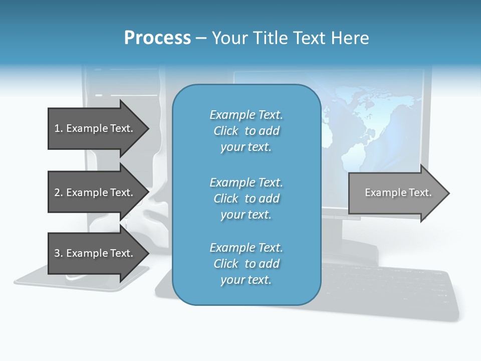 Screen Plasma Cable PowerPoint Template