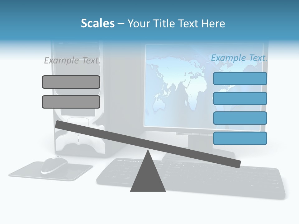 Screen Plasma Cable PowerPoint Template