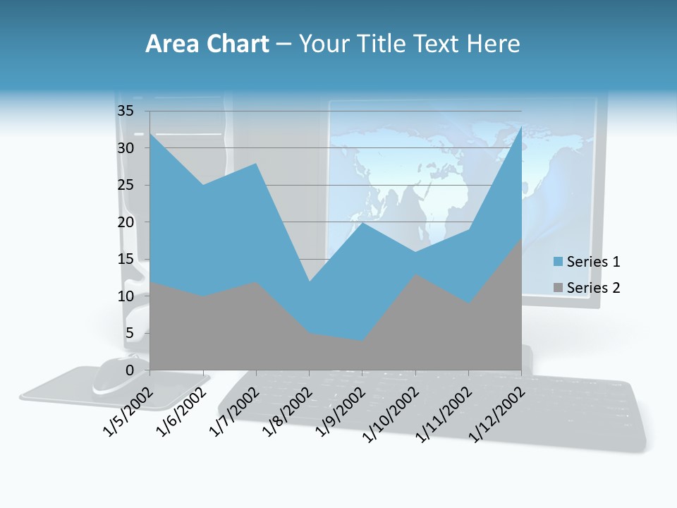 Screen Plasma Cable PowerPoint Template