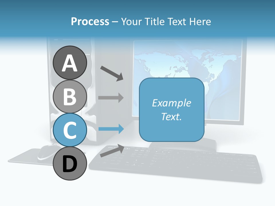 Screen Plasma Cable PowerPoint Template