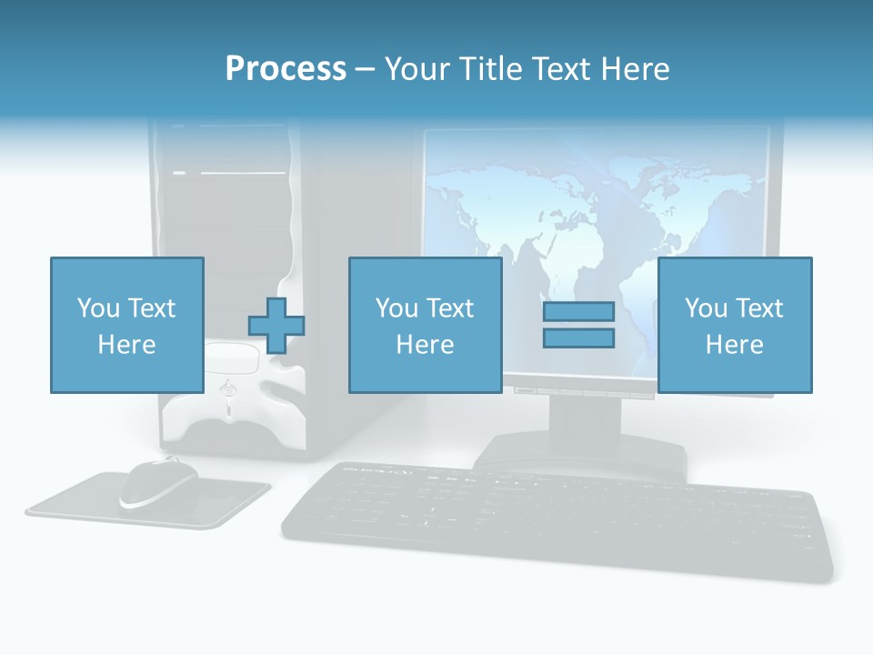 Screen Plasma Cable PowerPoint Template