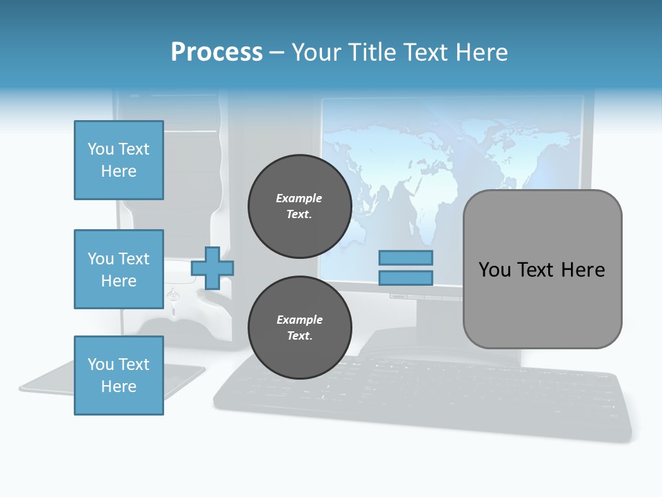 Screen Plasma Cable PowerPoint Template