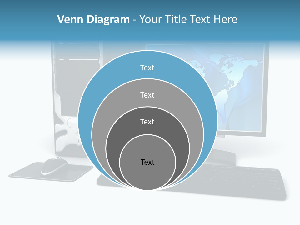 Screen Plasma Cable PowerPoint Template