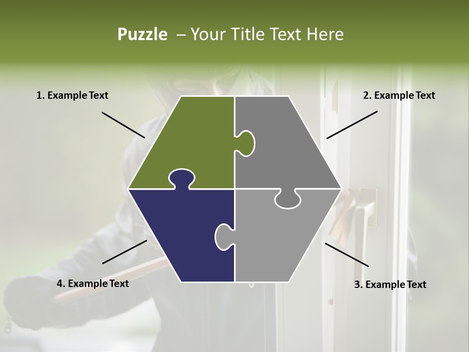 Offense Against Perpetrator PowerPoint Template