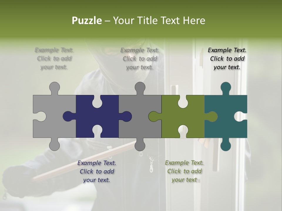 Offense Against Perpetrator PowerPoint Template