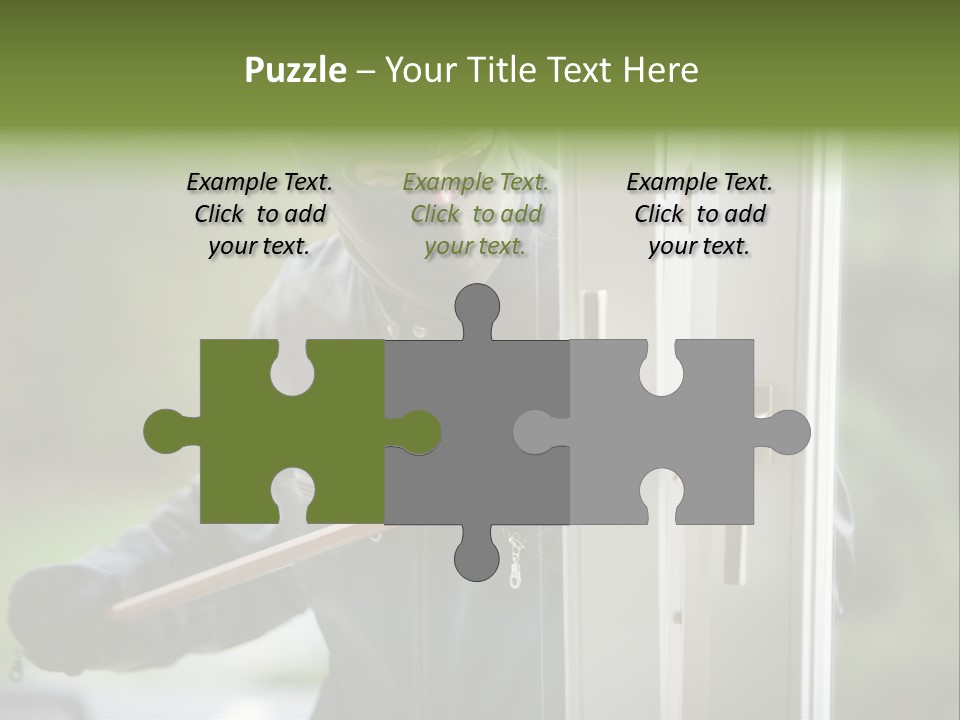 Offense Against Perpetrator PowerPoint Template