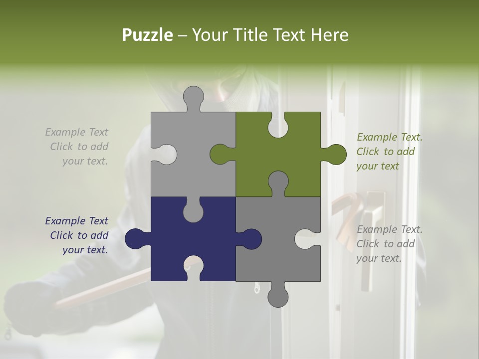 Offense Against Perpetrator PowerPoint Template