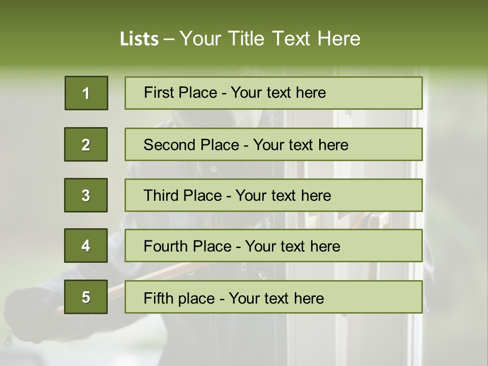 Offense Against Perpetrator PowerPoint Template
