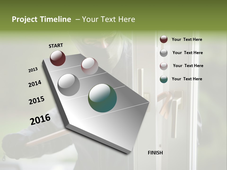 Offense Against Perpetrator PowerPoint Template