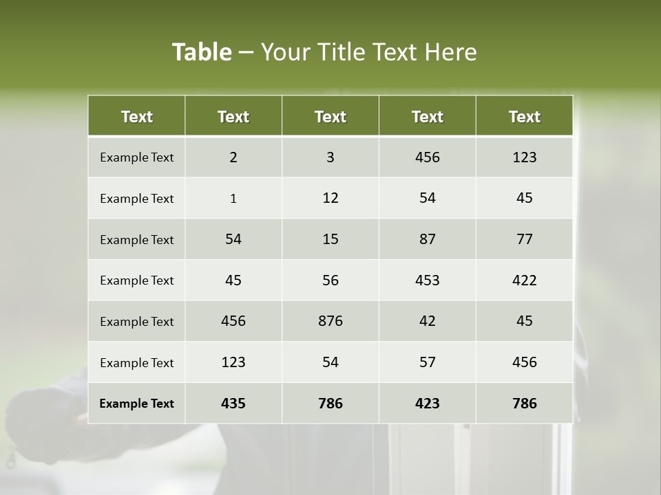 Offense Against Perpetrator PowerPoint Template