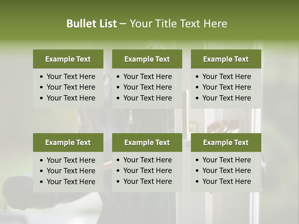 Offense Against Perpetrator PowerPoint Template