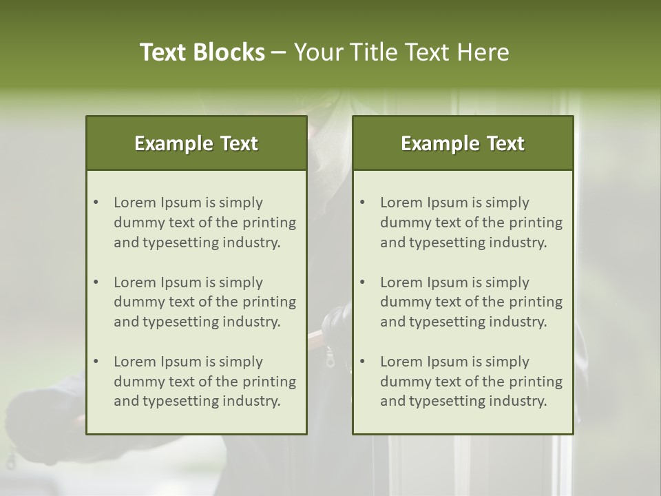 Offense Against Perpetrator PowerPoint Template