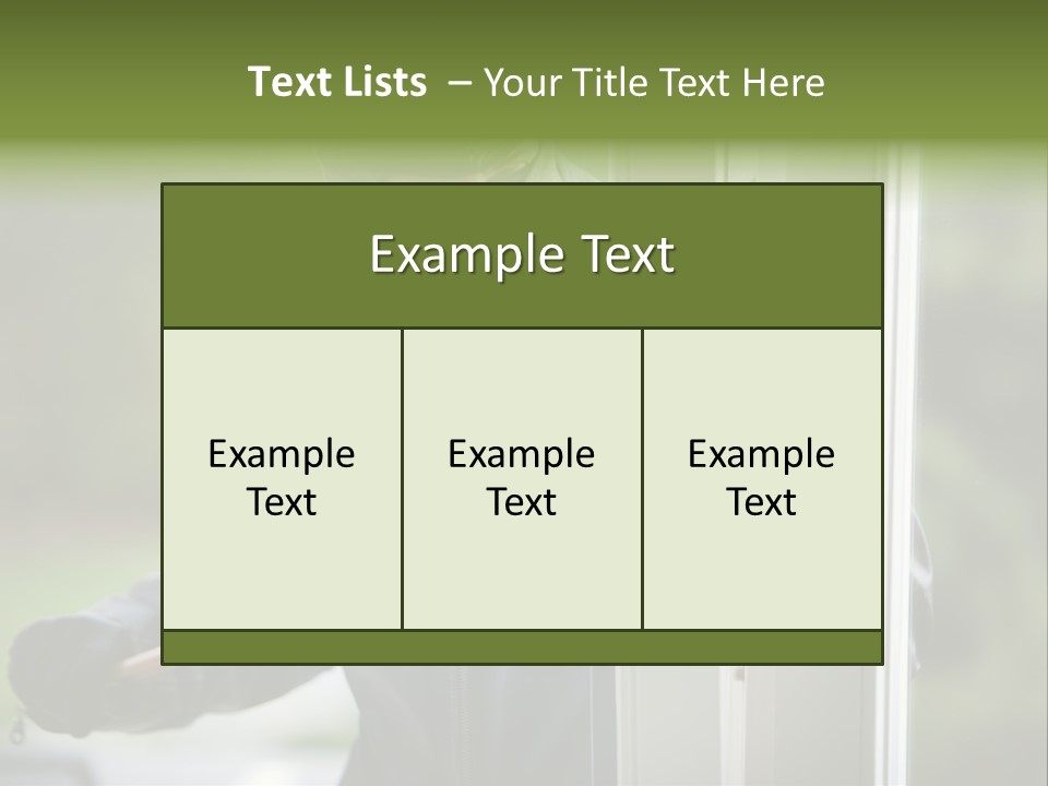 Offense Against Perpetrator PowerPoint Template