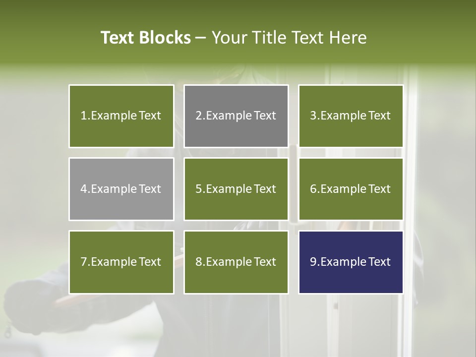Offense Against Perpetrator PowerPoint Template