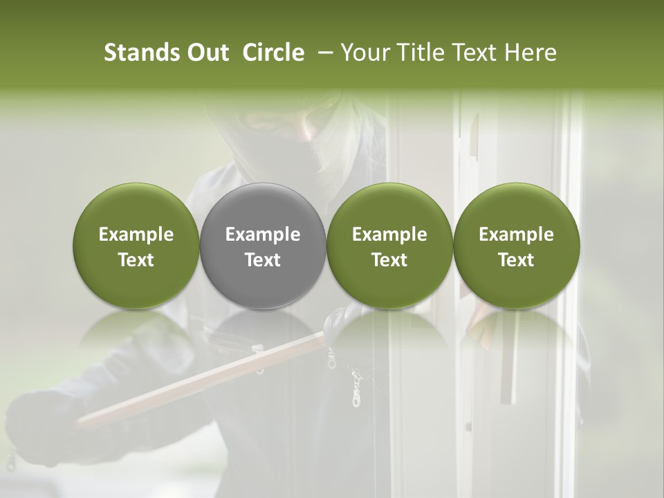 Offense Against Perpetrator PowerPoint Template