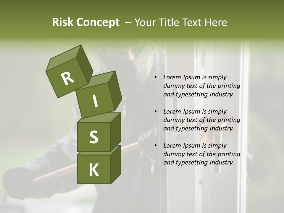 Offense Against Perpetrator PowerPoint Template